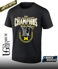 Michigan Wolverines 2026 NCAA Men’s Basketball National Champions cut net shirt