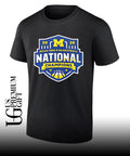 Michigan Wolverines 2026 NCAA Men’s Basketball National Champions logo T-shirt