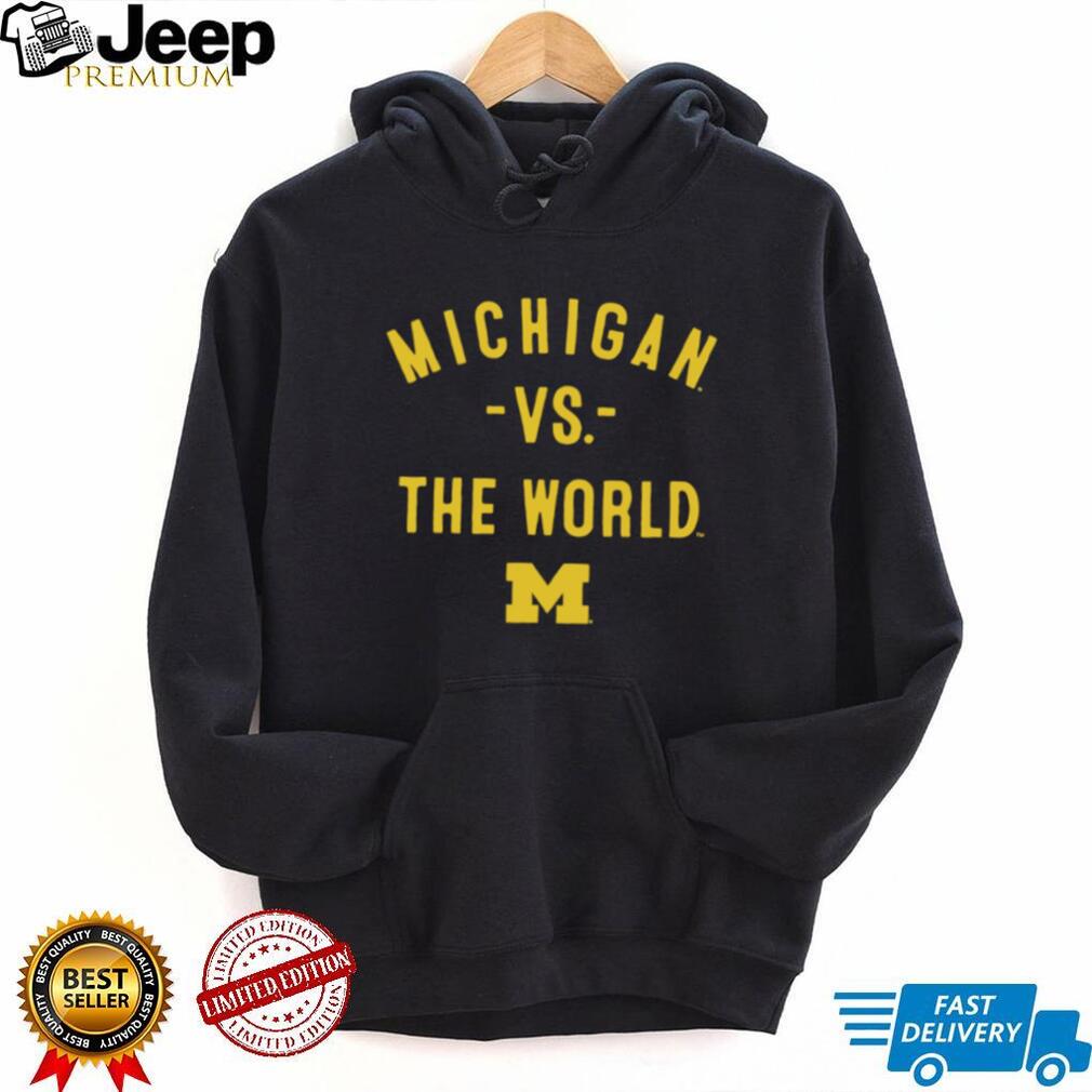 Michigan Wolverines Michigan vs the World 2026 logo shirt