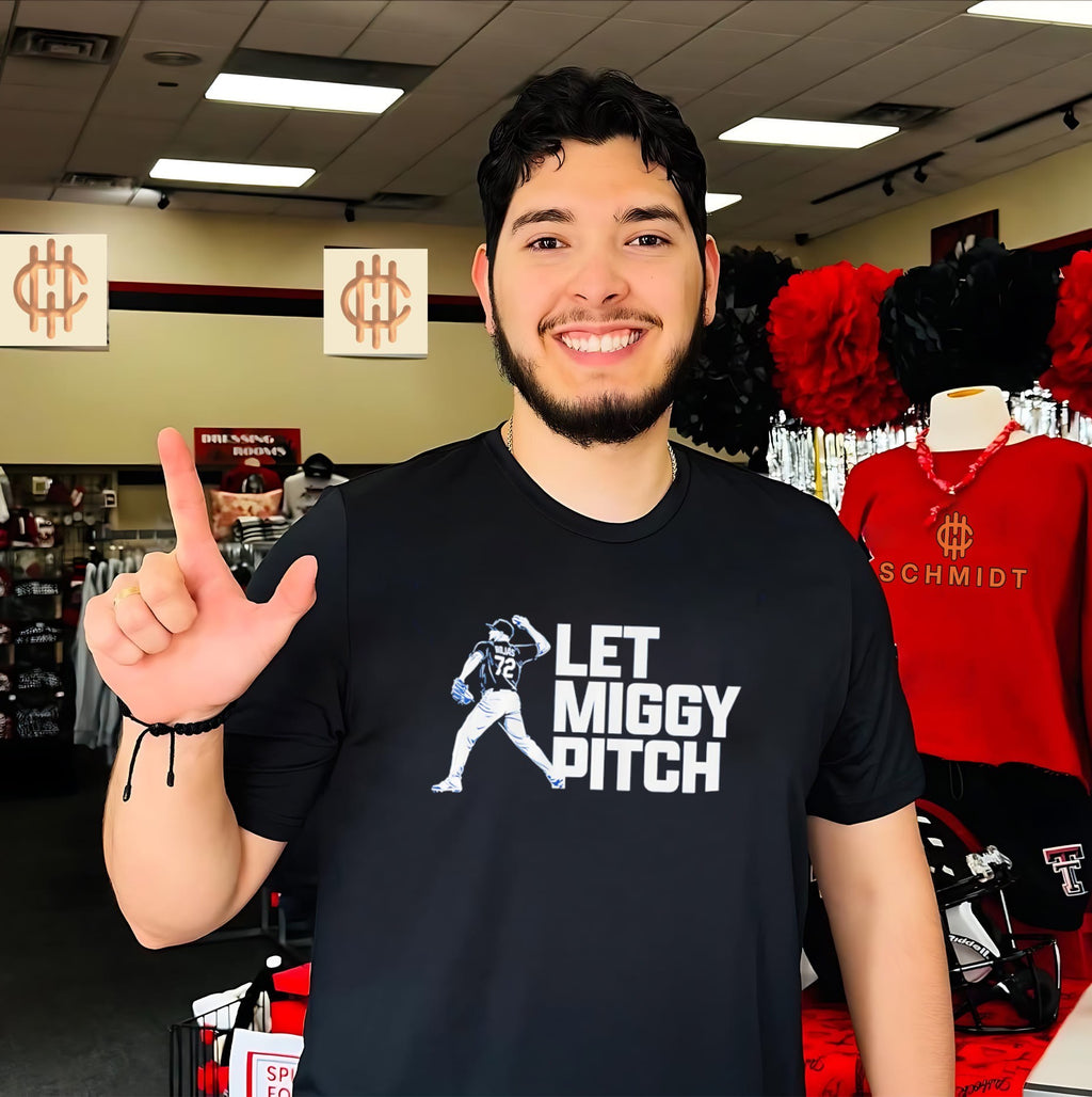 Miguel Rojas Let Miggy Pitch Los Angeles Dodgers shirt