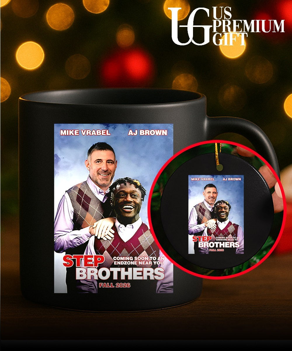 Mike Vrabel and AJ Brown Step Brothers Coming Soon to an Endzone Near You shirt