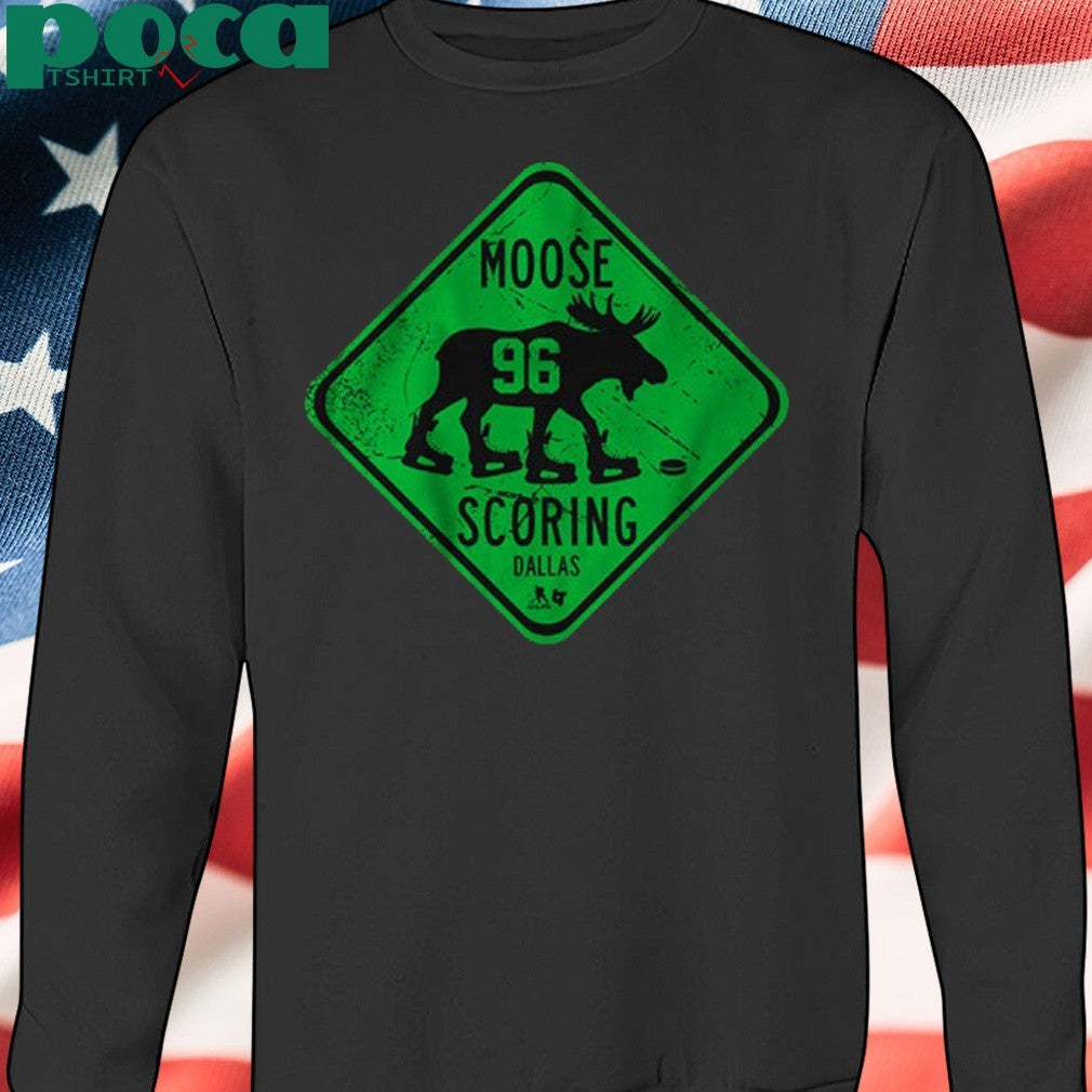 Mikko Rantanen Moose Scoring Dallas Sign shirt