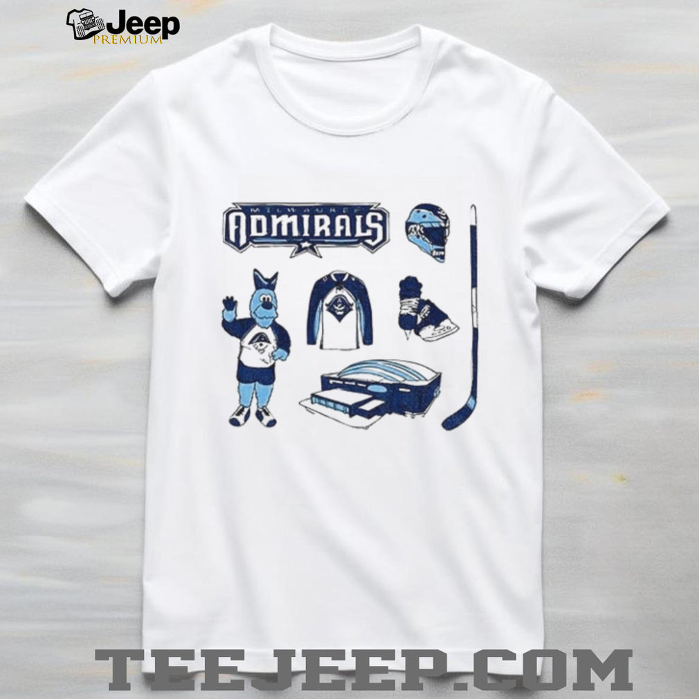 Milwaukee Admirals hockey symbol shirt