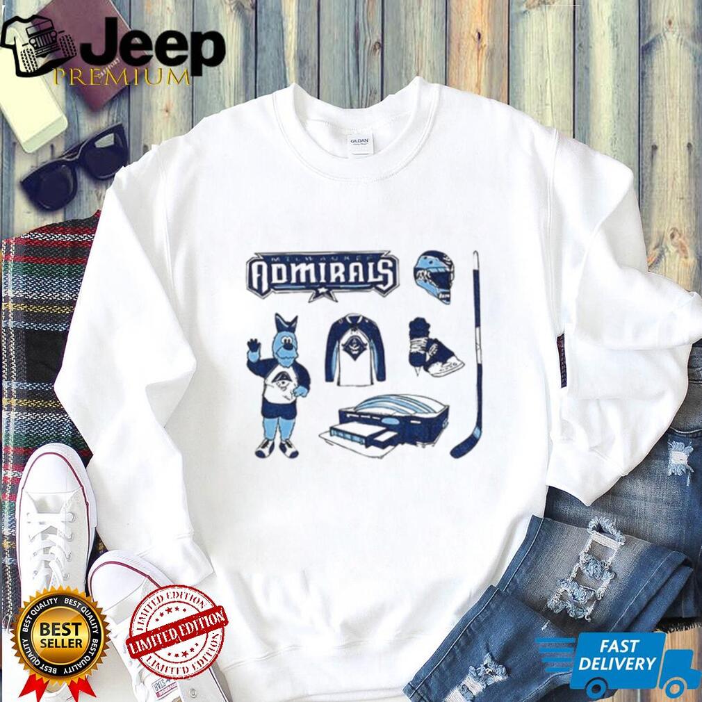 Milwaukee Admirals hockey symbol shirt