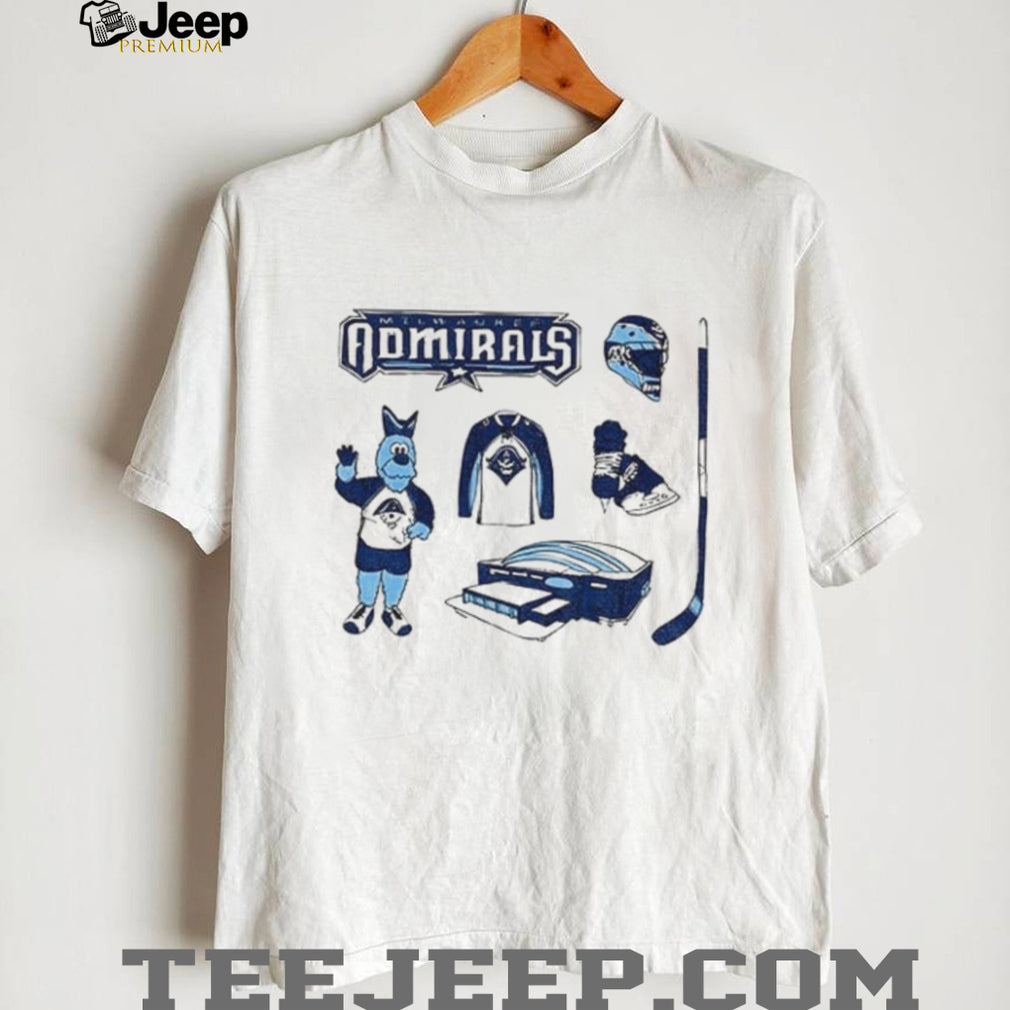 Milwaukee Admirals hockey symbol shirt
