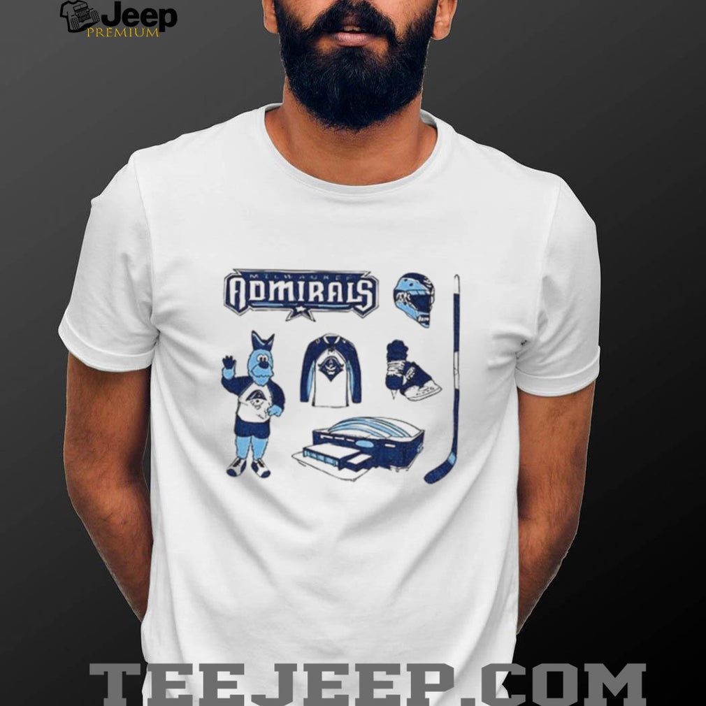Milwaukee Admirals hockey symbol shirt