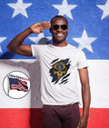 Milwaukee Brewers Skull Ripped T-Shirt