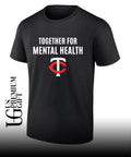 Minnesota Twins together for mental health logo shirt