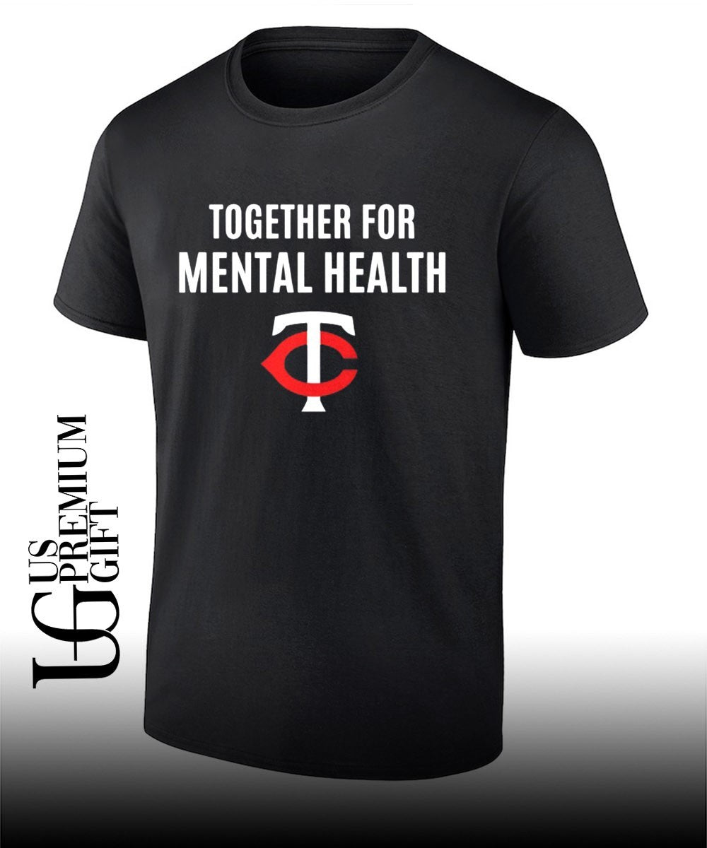 Minnesota Twins together for mental health logo shirt