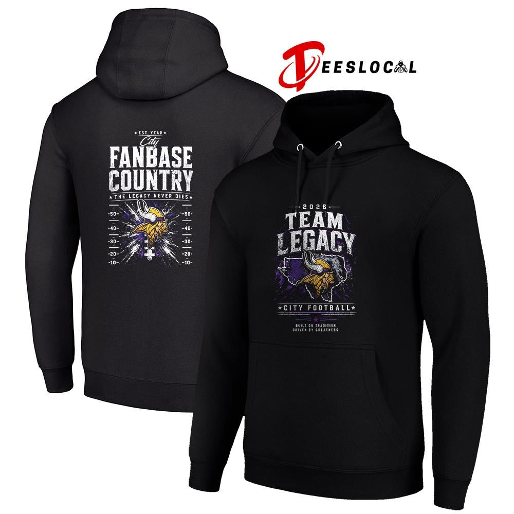 Minnesota Vikings team legacy built on tradition driven by greatness city fanbase country shirt