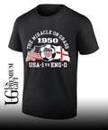 Miracle on Grass 1950 USA-1 vs ENG-0 flag shirt
