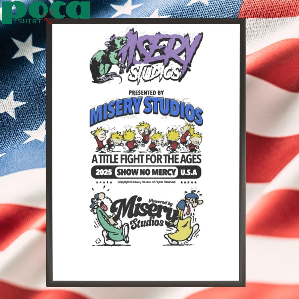 Misery Studios A Title Fight for the Ages shirt