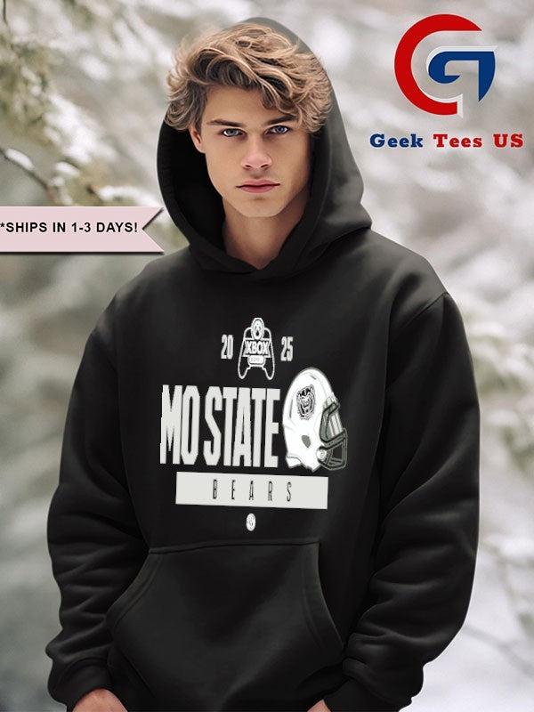 Missouri State Bears 2025 Xbox Bowl helmet T-shirt