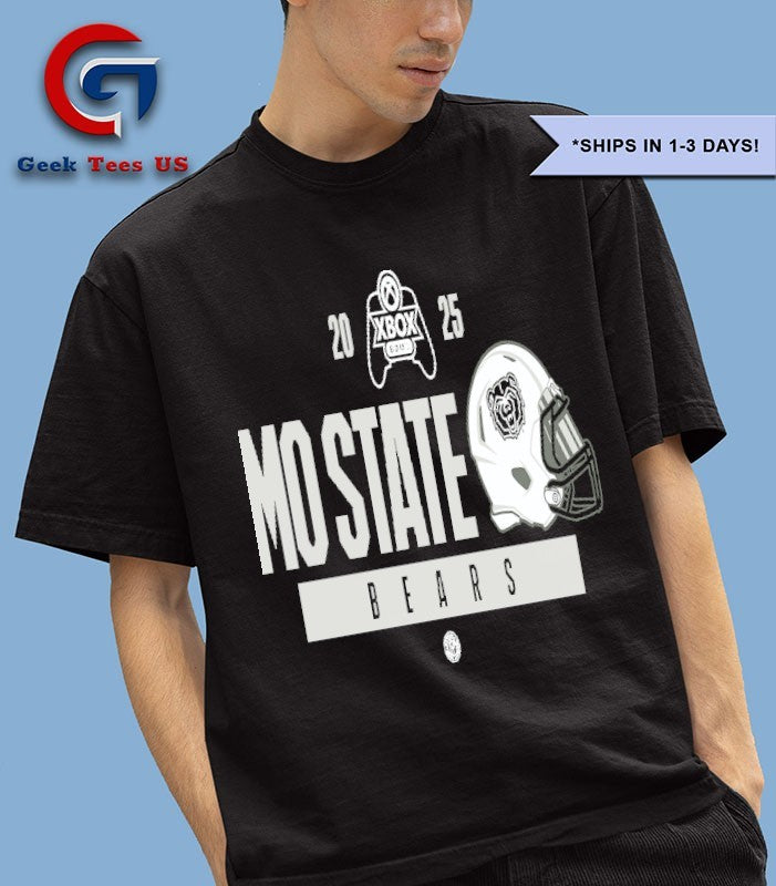 Missouri State Bears 2025 Xbox Bowl helmet T-shirt