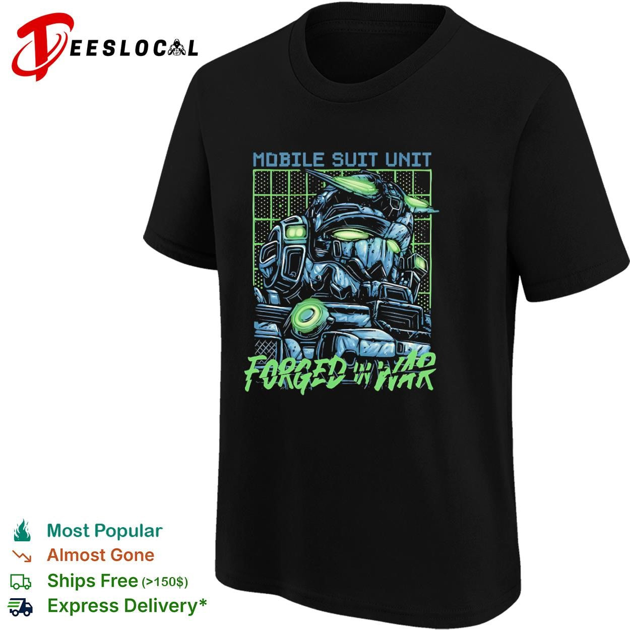Mobile Suit Unit Forged In War shirt