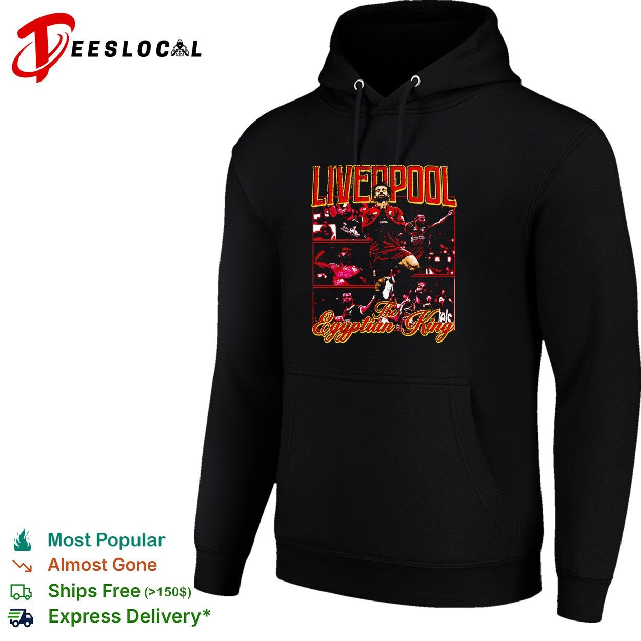 Mohamed Salah Liverpool the Egyptian king shirt