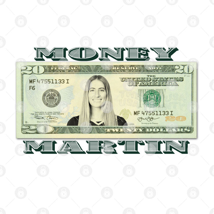 Money Martin Kate Martin Twenty Dollar Bill Shirt