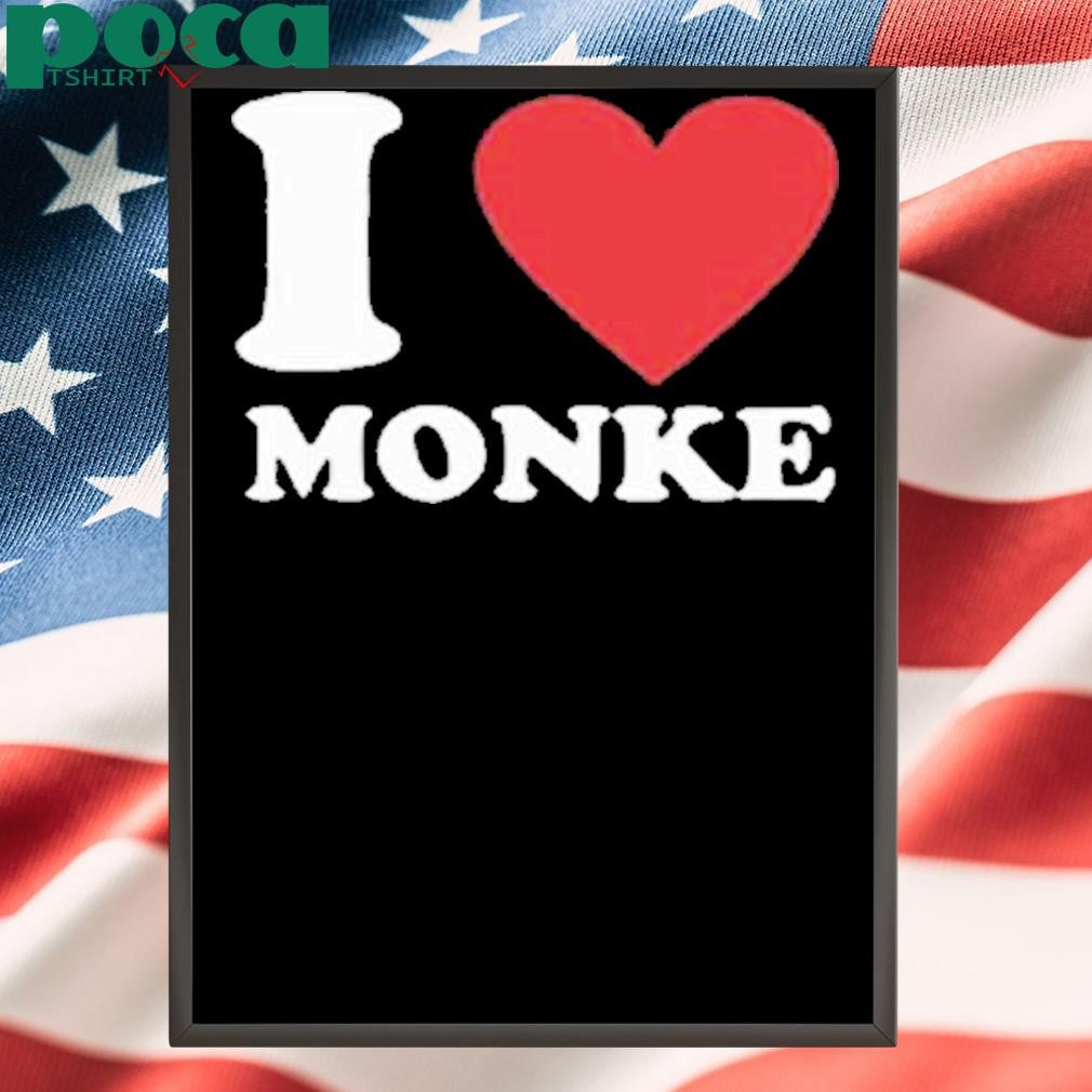 Monkeclothing I Heart Monke Shirt