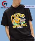 Montana State Football Division I Football National Champions 2025 helmet T-T-shirt