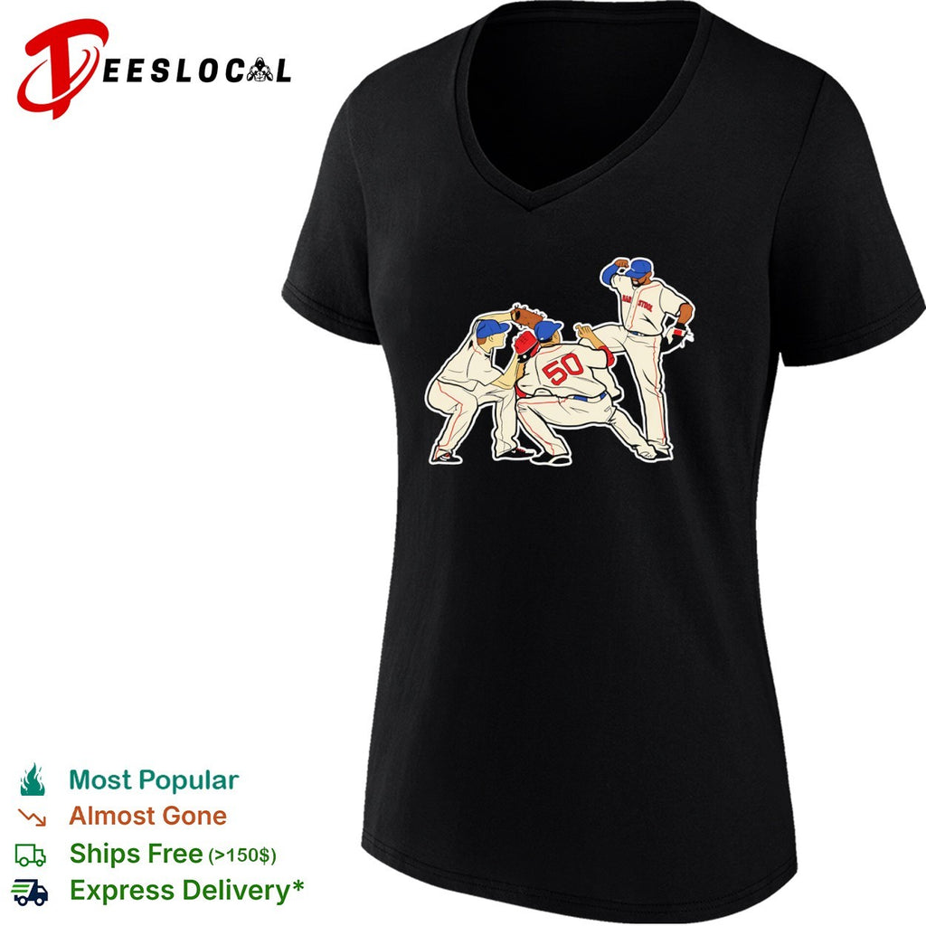 Mookie Betts Jalen Brunson Karl Anthony Towns Boston Red Sox shirt