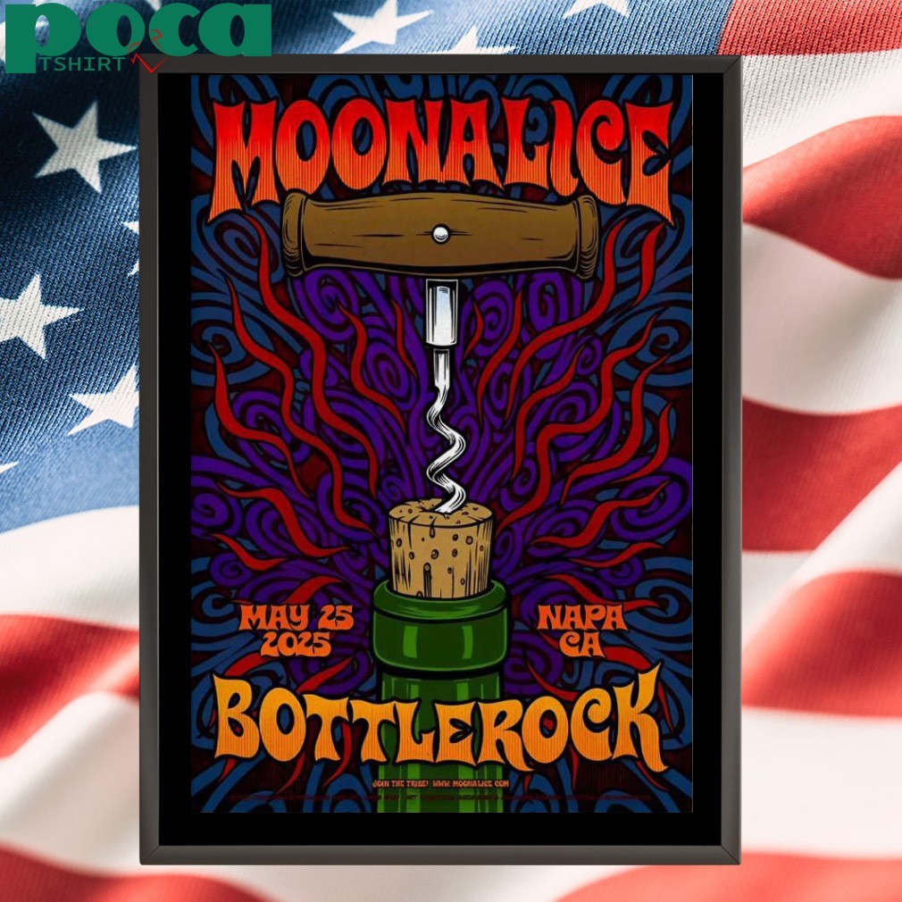 Moonalice In Napa CA On May 25 2025 Poster Shirt