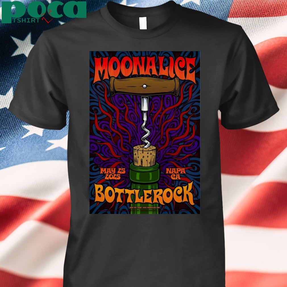 Moonalice In Napa CA On May 25 2025 Poster Shirt