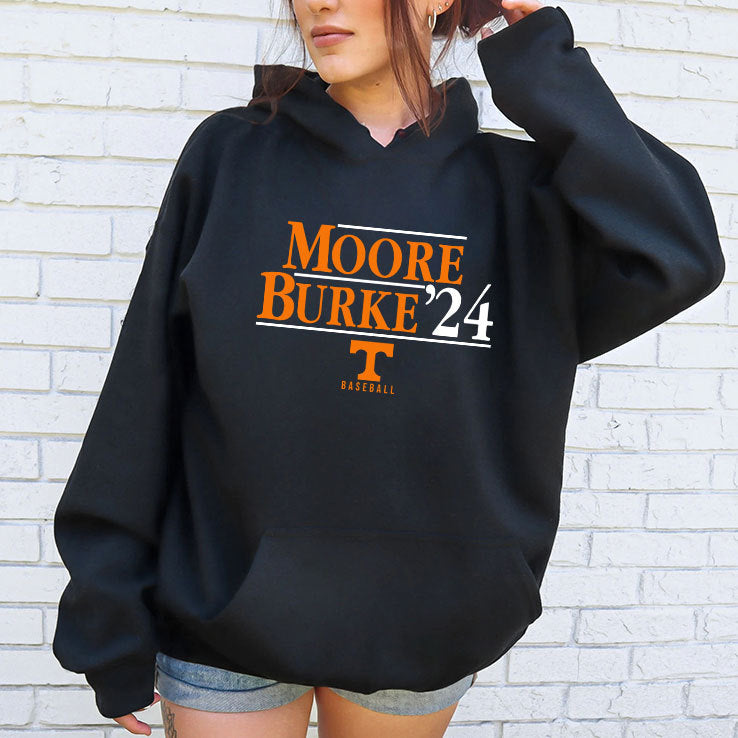 Tennessee Volunteers Moore Burke 2024 For President Shirt