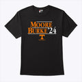 Tennessee Volunteers Moore Burke 2024 For President Shirt
