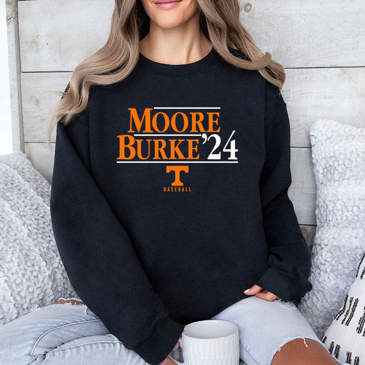 Tennessee Volunteers Moore Burke 2024 For President Shirt