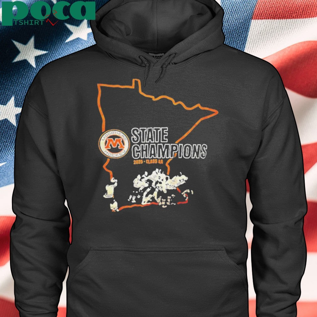 Moorhead Spuds State Hockey Champions 2025 Class AA shirt