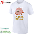 Mortadella Food Cartoon Character Salami Meat shirt