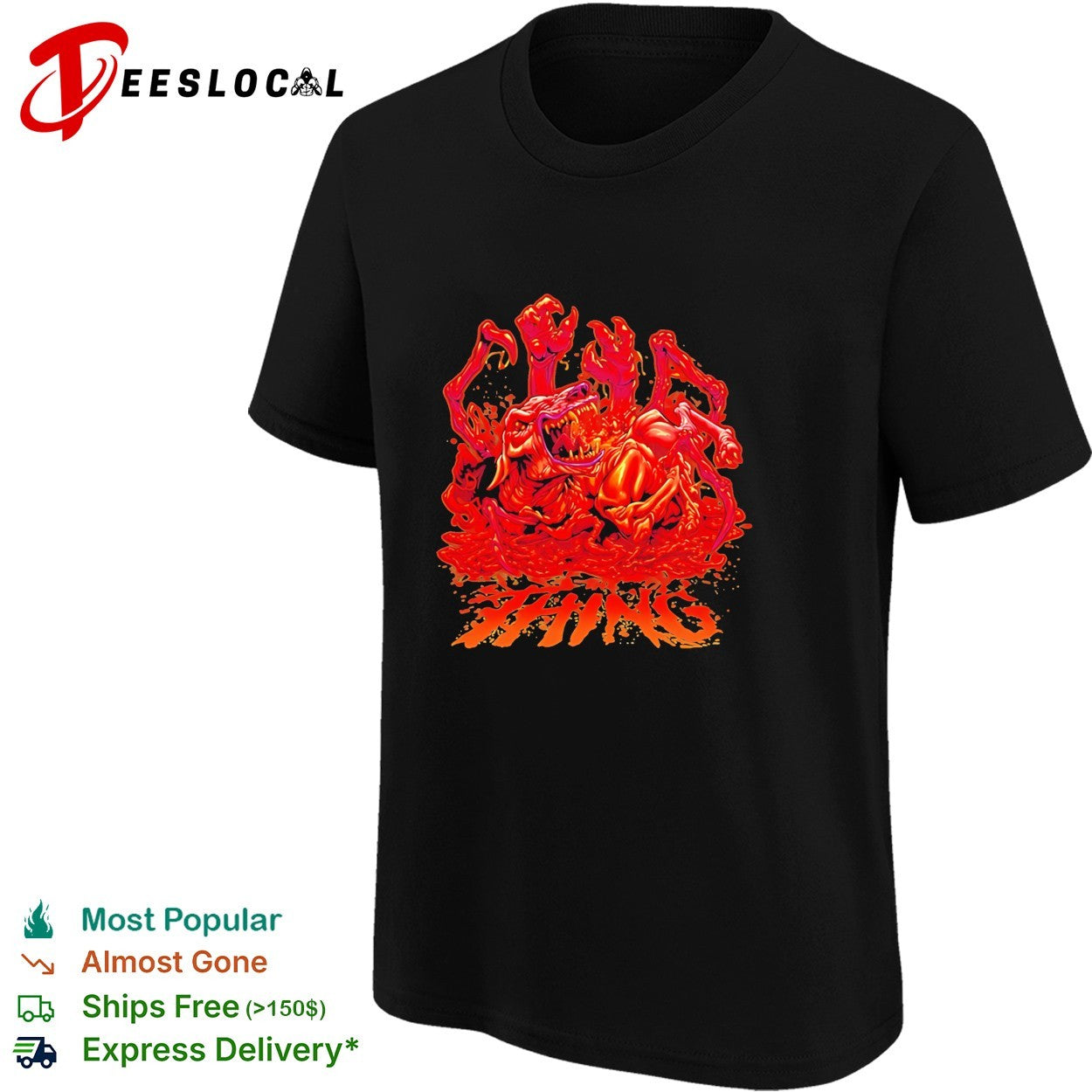 Moster The Thing horror movie sci-fi shirt