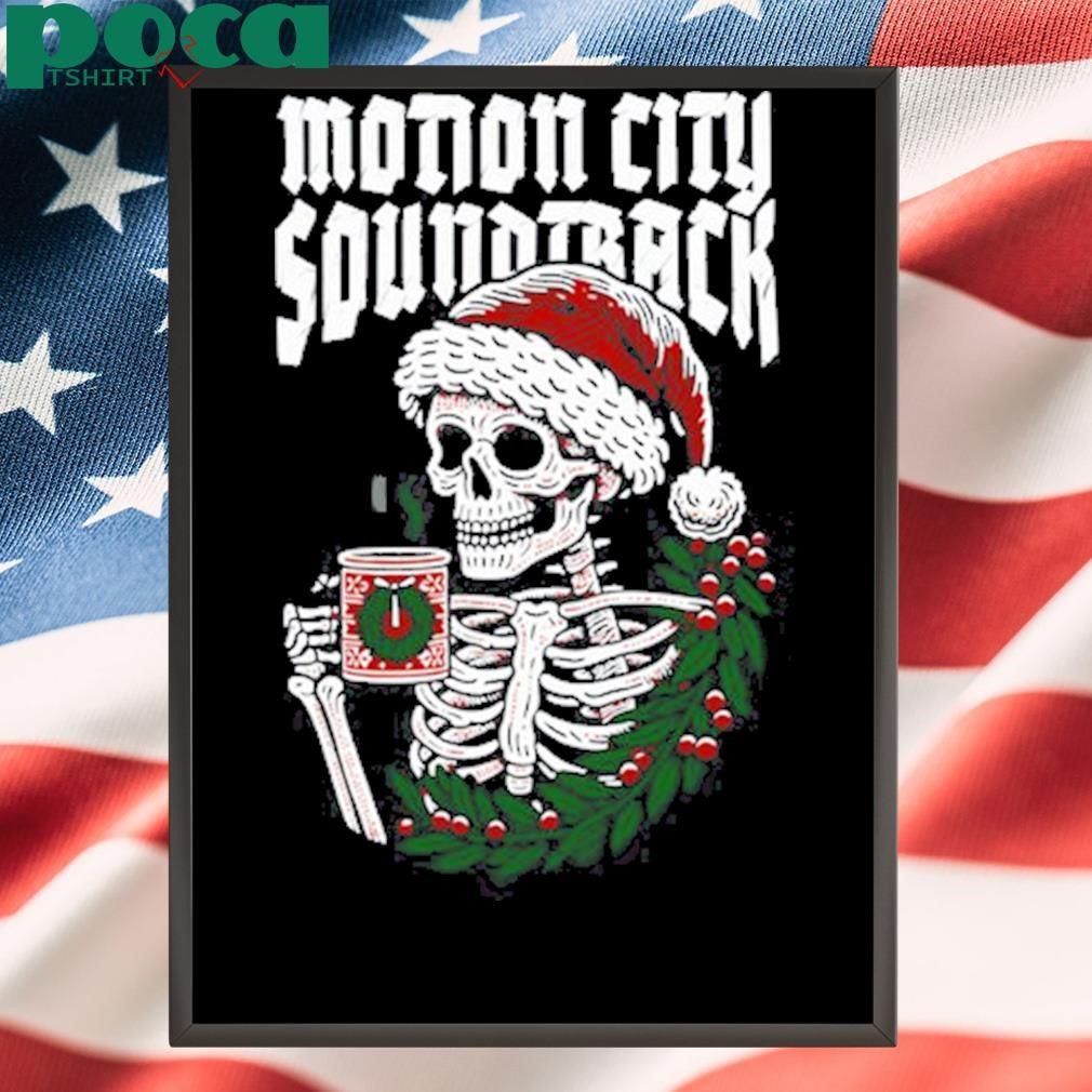 Motion City Soundtrack Skeleton Xmas New Shirt