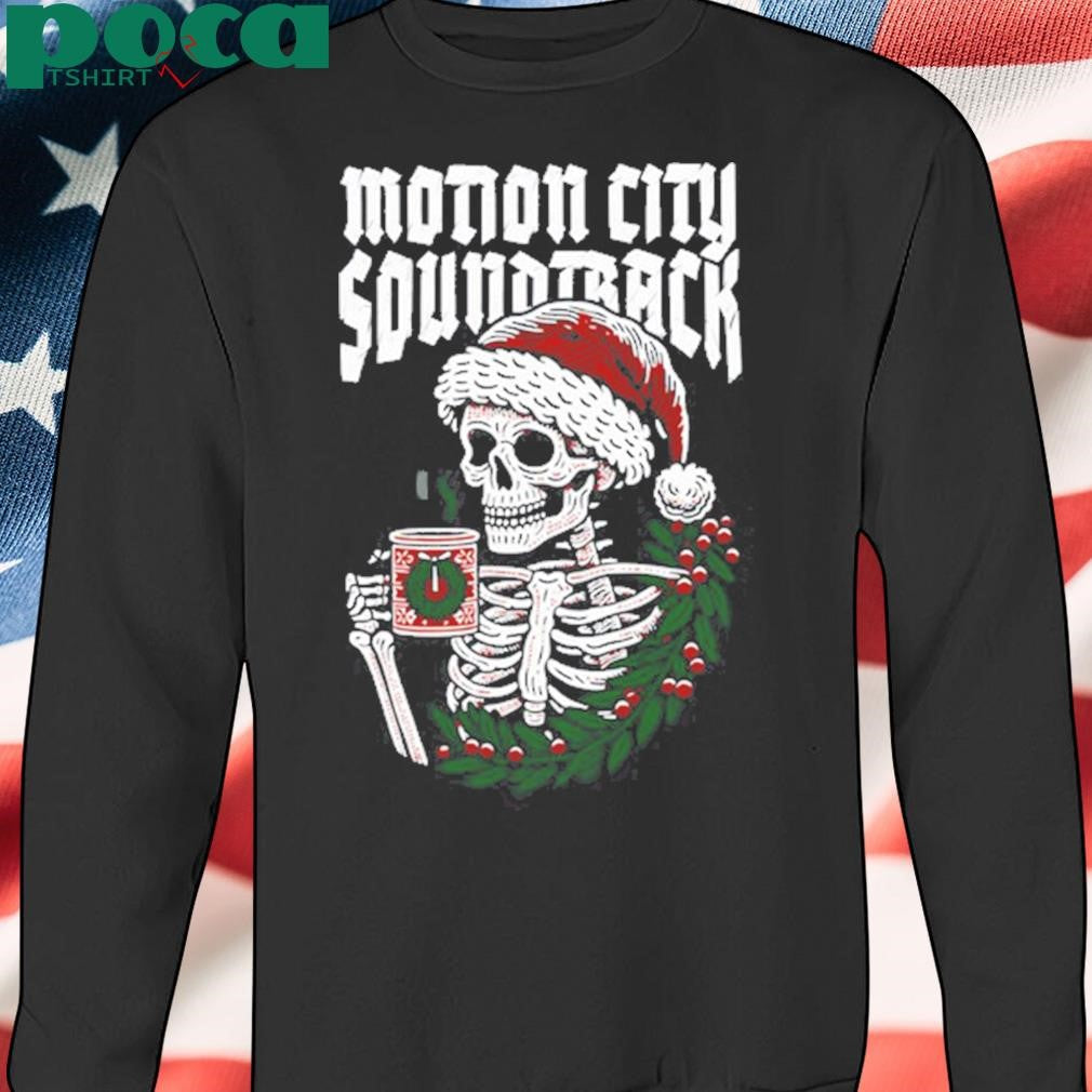Motion City Soundtrack Skeleton Xmas New Shirt