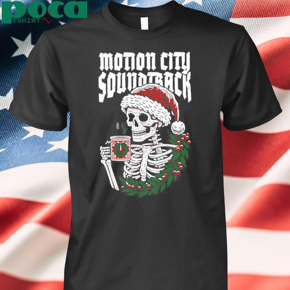 Motion City Soundtrack Skeleton Xmas New Shirt