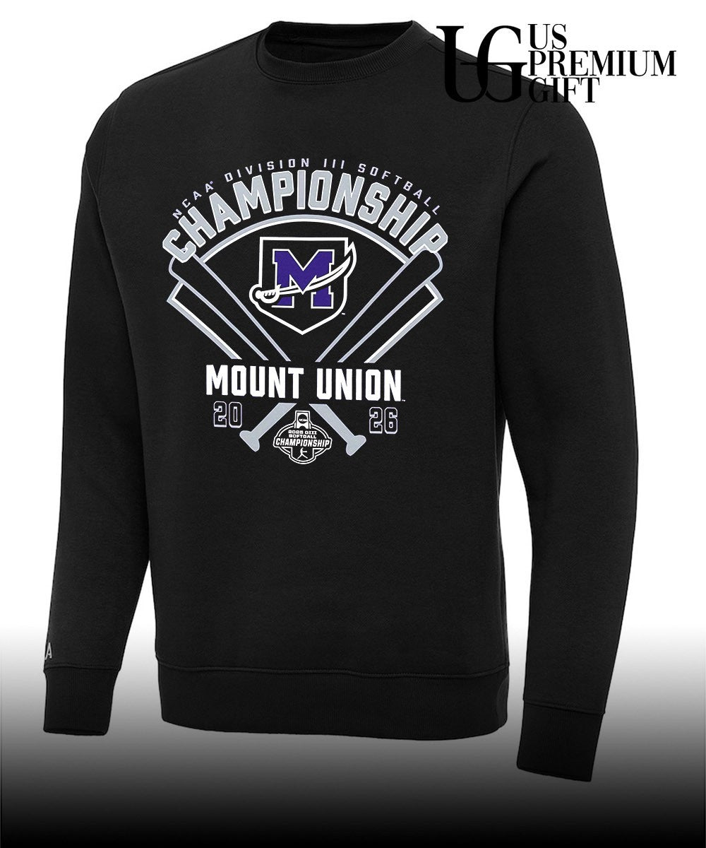 Mount Union Purple Raiders NCAA Division III Softball Championship 2026 shirt