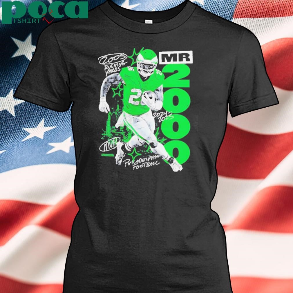 Mr. 2000 Philadelphia football Saquon Barkley shirt