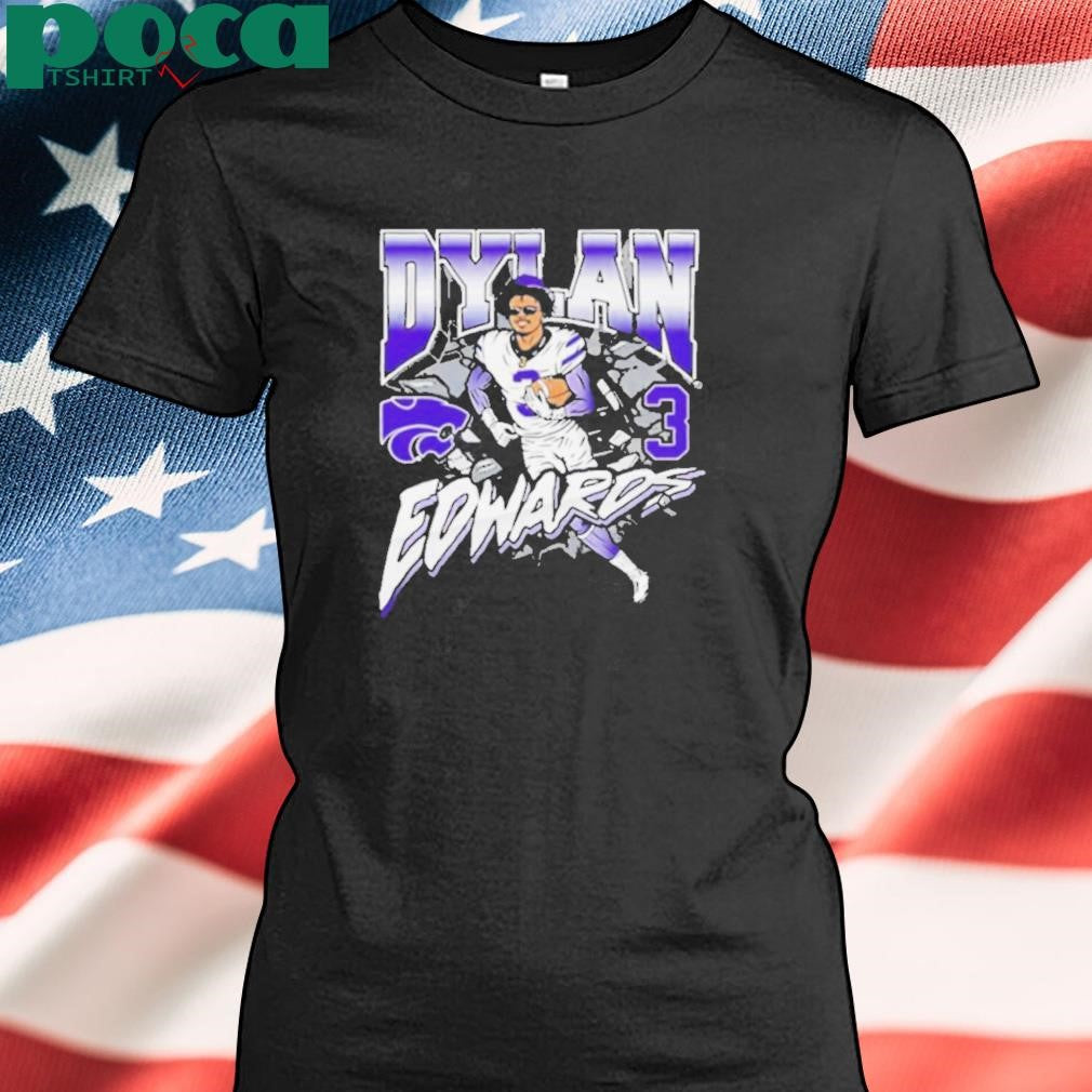 Mr. Joe L. Hall Jr. Dylan Edwards 3 Kansas State Wildcats shirt