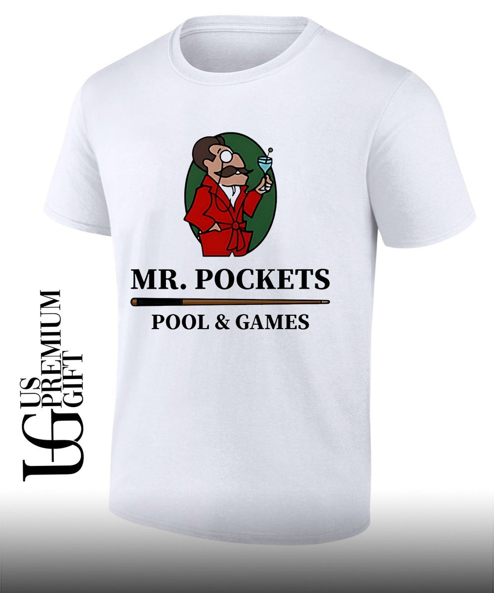 Mr. Pockets Pool and Games shirt
