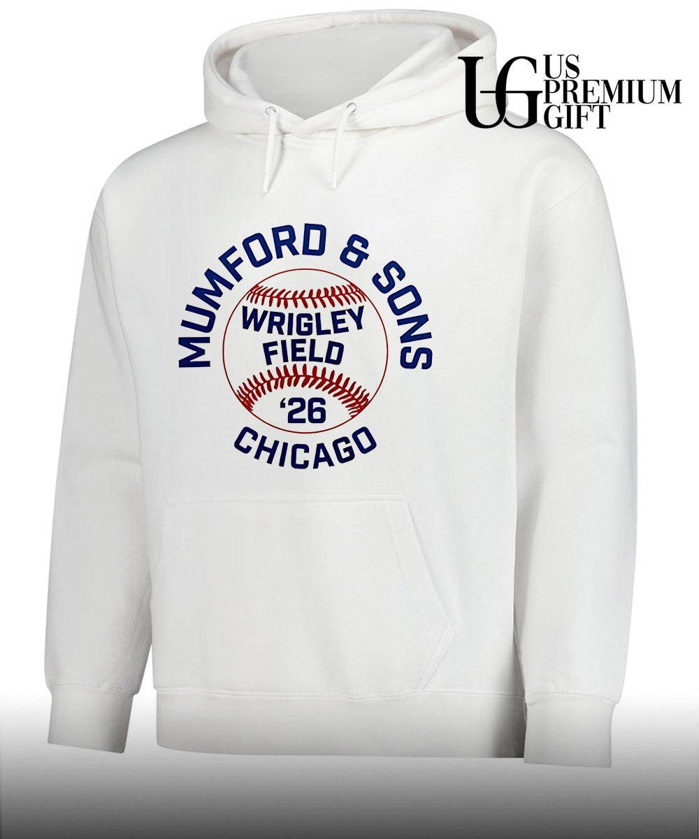 Mumford and Sons MLB Chicago Cubs Wrigley Field 2026 Baseball Concert Tour shirt