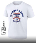 Mumford and Sons MLB Chicago Cubs Wrigley Field 2026 Baseball Concert Tour shirt