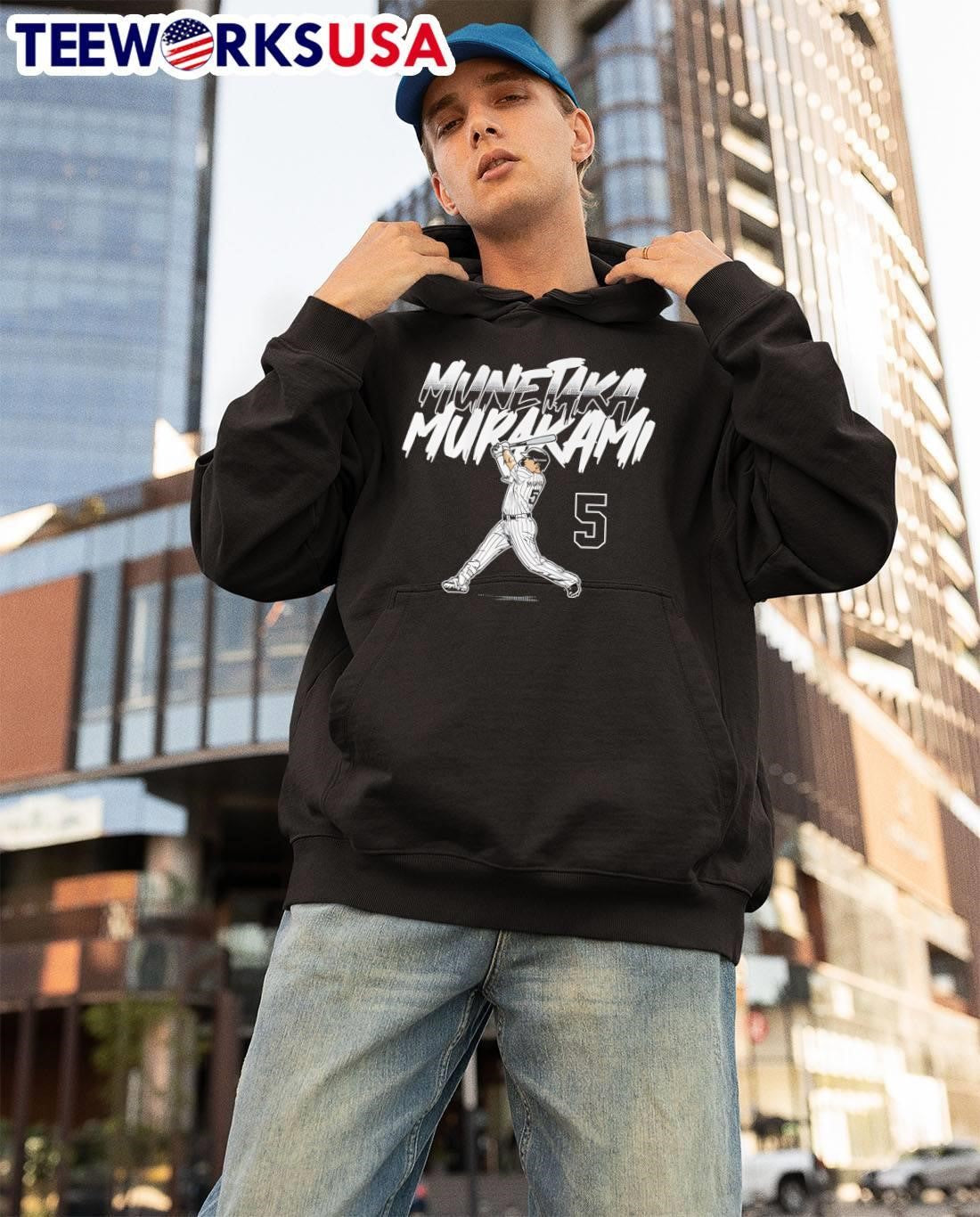 Munetaka Murakami 5 Baseball Player Hit Swing shirt