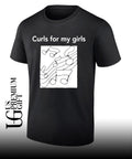 Musical Notes Curls for my girls shirt
