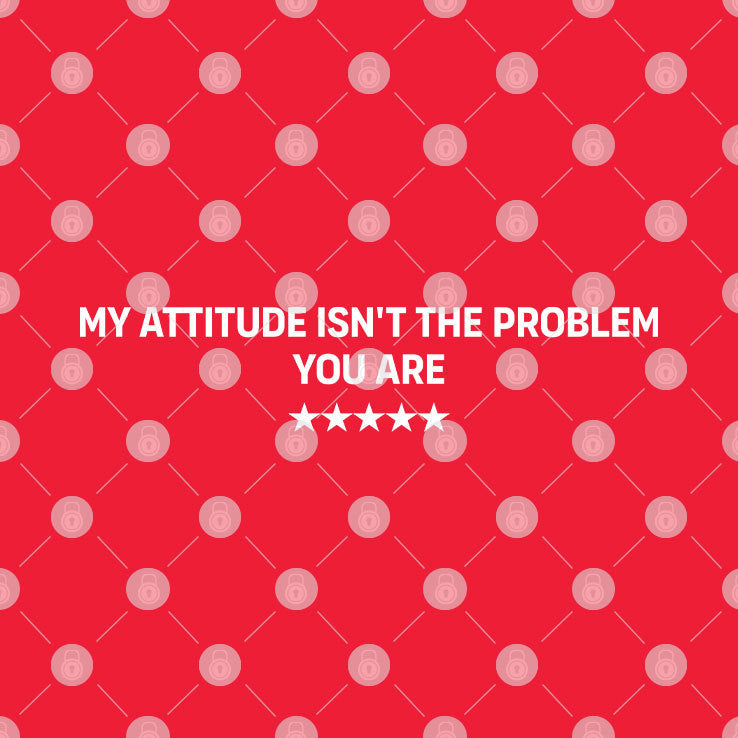 My Attitude Isn’t The Problem You Are Shirt