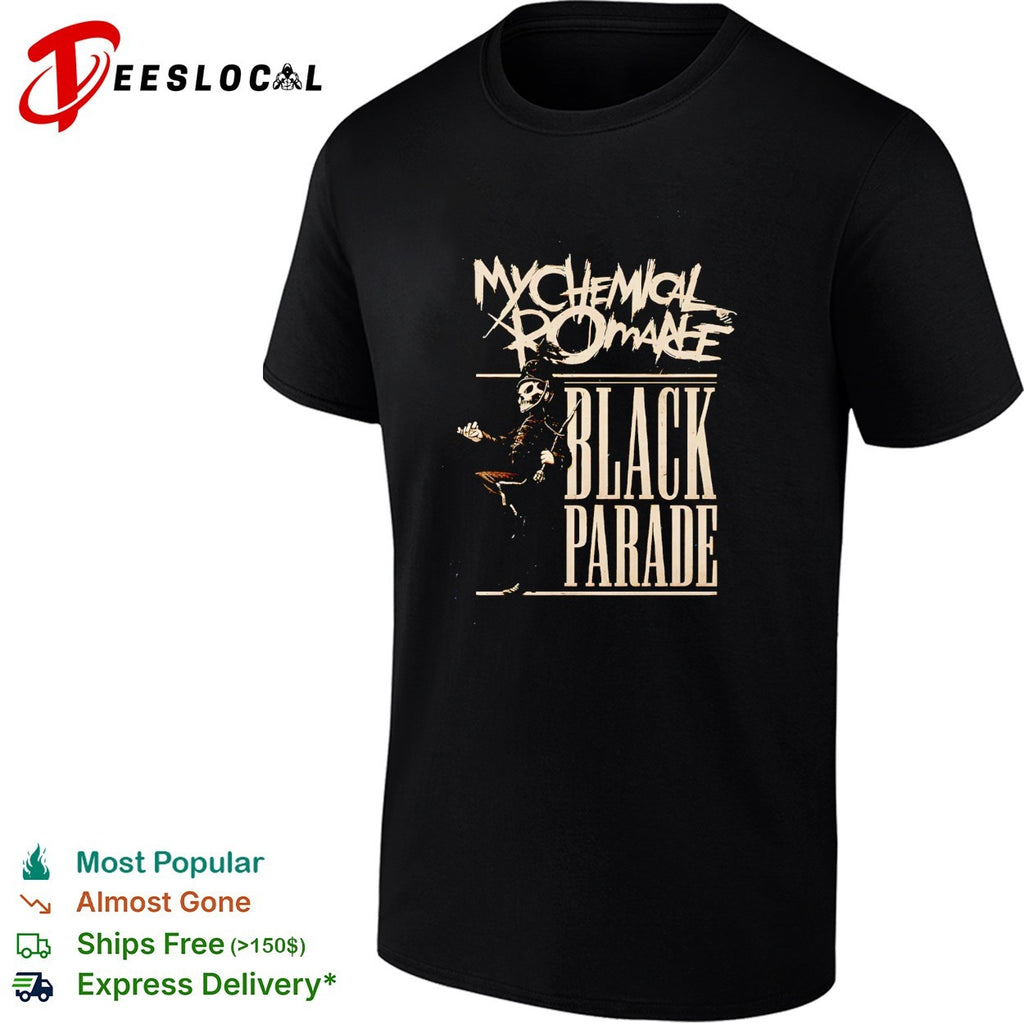 My Chemical Romance The Black Parade 2026 Tour EU and UK vintage shirt