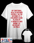 My emotional health depends on the Phils Philadelphia Phillies shirt