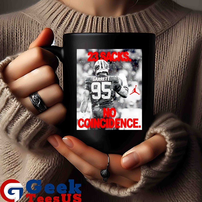 Myles Garrett 23 Sacks No Coincidence T-shirt