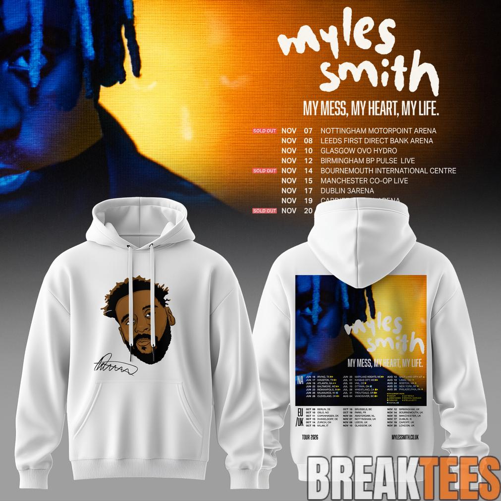 Myles Smith “My Mess, My Heart, My Life” Hoodie
