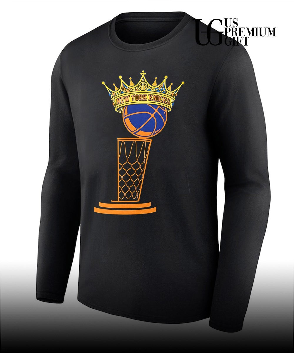 NY Knicks 2026 NBA Champions exclusive trophy crown T-shirt