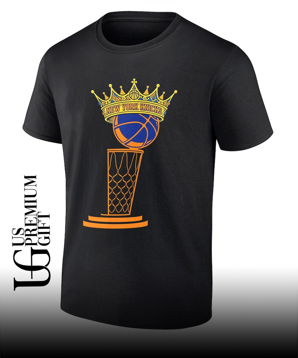 NY Knicks 2026 NBA Champions exclusive trophy crown T-shirt